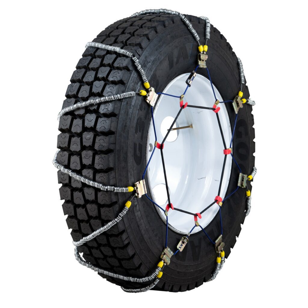 Volt V-Pattern Cable Single Alloy Semi Truck Tire Chains