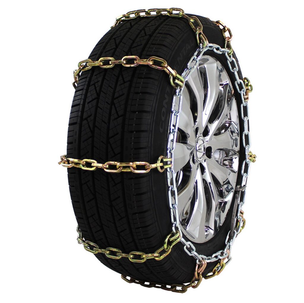 Heavy Duty Square Link Alloy Ladder Pattern Truck Tire Chains