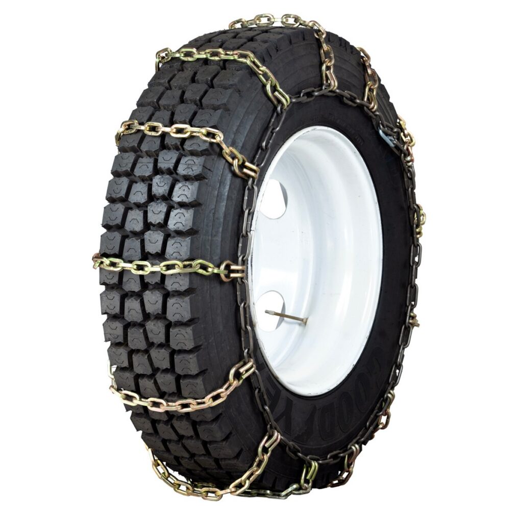 Heavy Duty Square Link Alloy Ladder Pattern Semi Truck Tire Chains
