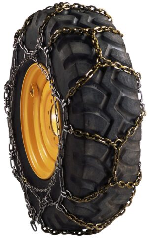 Diamond Pattern Square Link Grader Tire Chains