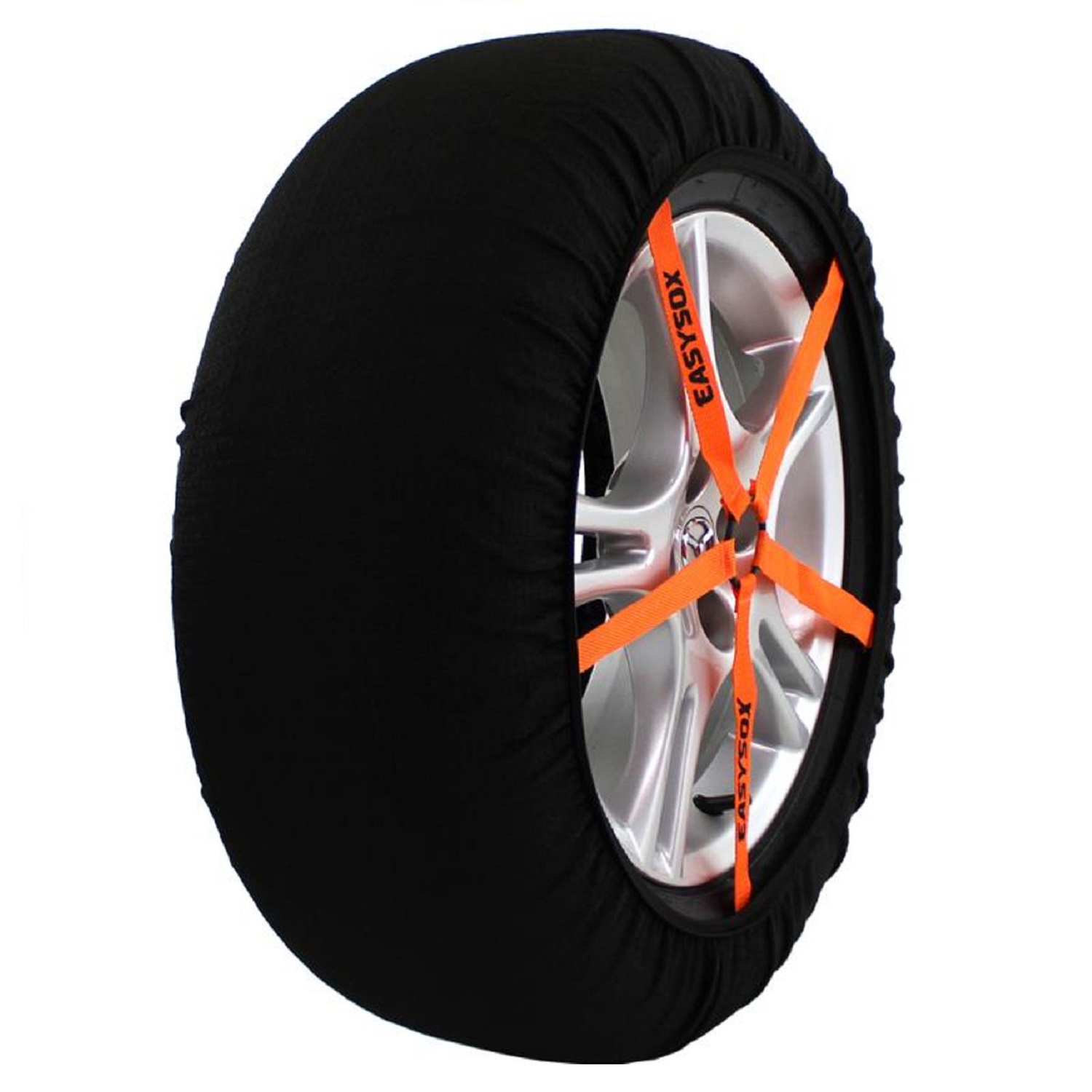 AutoSock AS600 Traction Wheel and Tire Cover for Ice & Snow Easy Install  Tire Chain Alternative