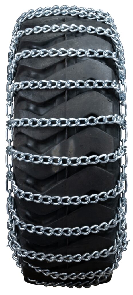 Twist Link Ladder Grader Tire Chains | Tire Chains 'R' Us