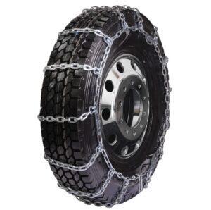 USA Ladder Pattern Square Link Alloy Semi Truck Tire Chains