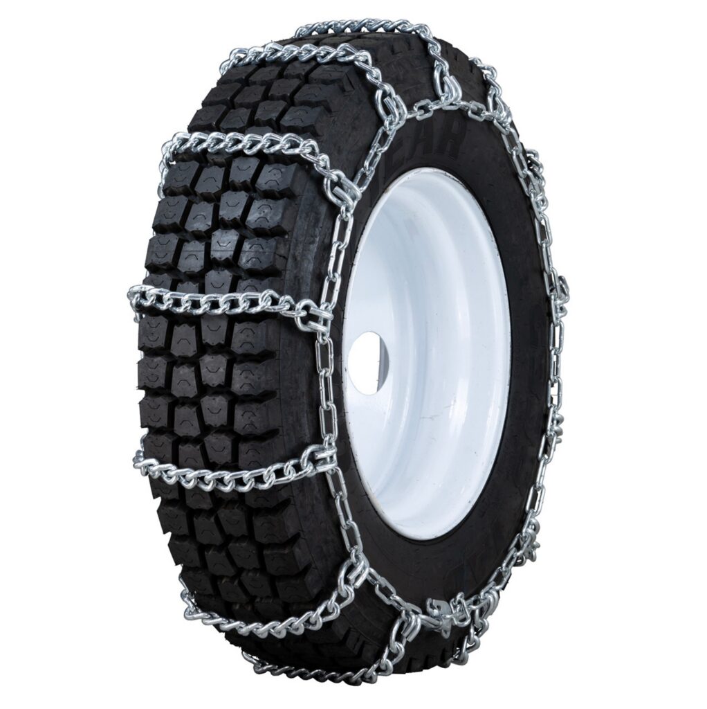 Mud Service Twist Link Ladder Pattern Semi Truck Tire Chains