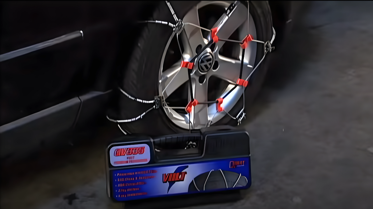 Volt LT Cable Tire Chains For Light Trucks & SUVs - QV735 Alloy Roller Design